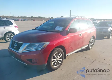 2014 Nissan Pathfinder Sv из США, поврежденный, VIN 5N1AR2MN4EC715988